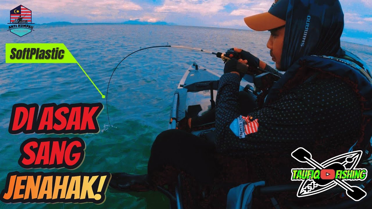 🔴AKU & THE GENG TERJAH KE  PANTAI TELUK GOREK, MERSING #KayakFishingJohor #KayakFishingMalaysia