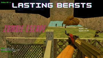 Counter Strike 1.6: Zombie Escape Mod on Lasting Beasts ze_alejandria_scape_fix [4K]
