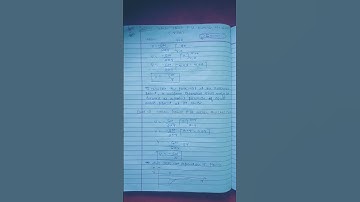 Gravitational potential due to spherical shell #potential #handwrittennotes #bscphysics #jaisiyaram