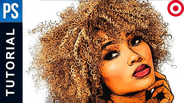 Adobe Photoshop 2020 Tutorial || How to create a Cartoon effect in Photoshop CC || FAST-EASY & FREE