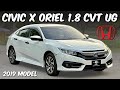 Honda Civic X Oriel 1.8 i-VTEC CVT UG 2019 Detailed Review