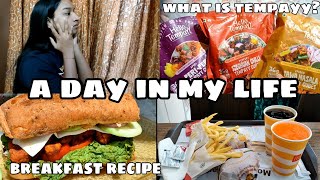 A day in my life| Breakfast recipe|What is tempy| Trying tempy for the first time| NUPUR MANDAL