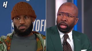 Inside the NBA reacts to LeBron \& Lakers Game 2 Tough Loss