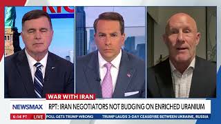 Celebrity Iran Nuke Program "Strategic Risk" and Must End | VADM (ret.) Robert Harward on Newsmax Profile