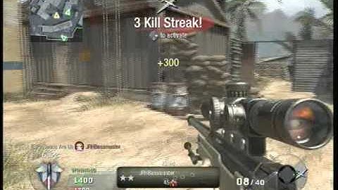 CallofDuty Black Ops:COTD Snipes on Firing Range