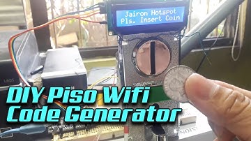Piso Wifi DIY wireless code generator - wifi vendo - Mikrotik and NodeMcu - ESP8266 cheapest built