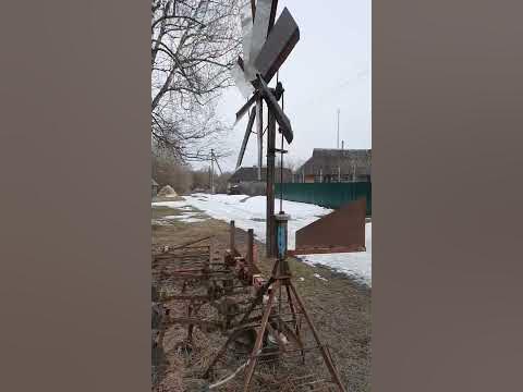 Ветровой аэратор для пруда - YouTube