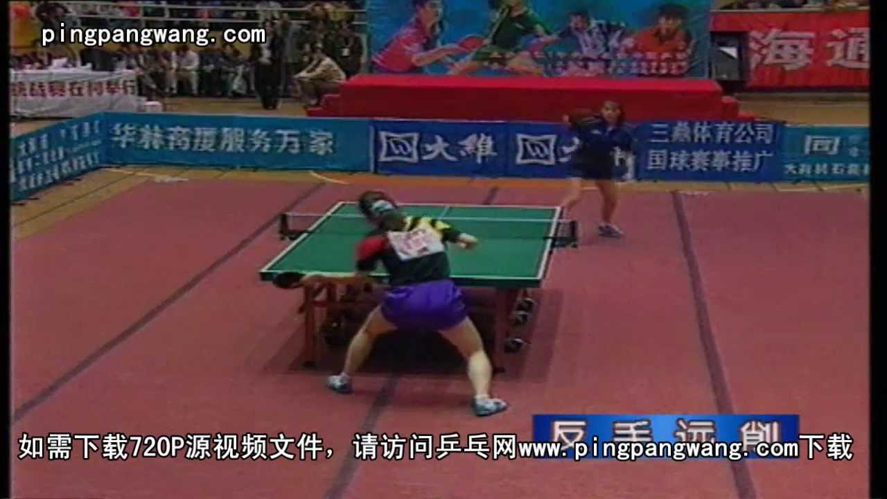 【打好乒乓球】(第25集) 張曉蓬 張健茹版 Table Tennis Instructional