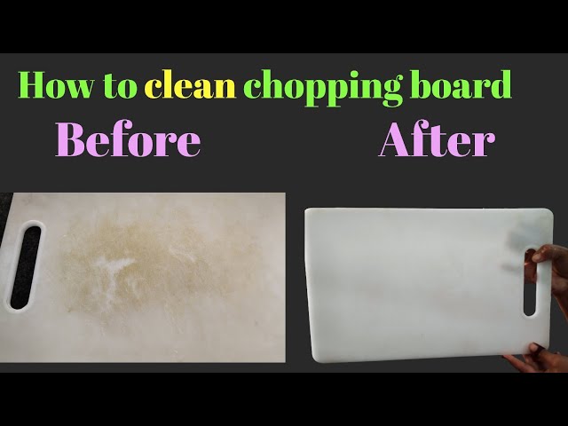 How to Disinfect Plastic Cutting Board: Ultimate Guide for Safety