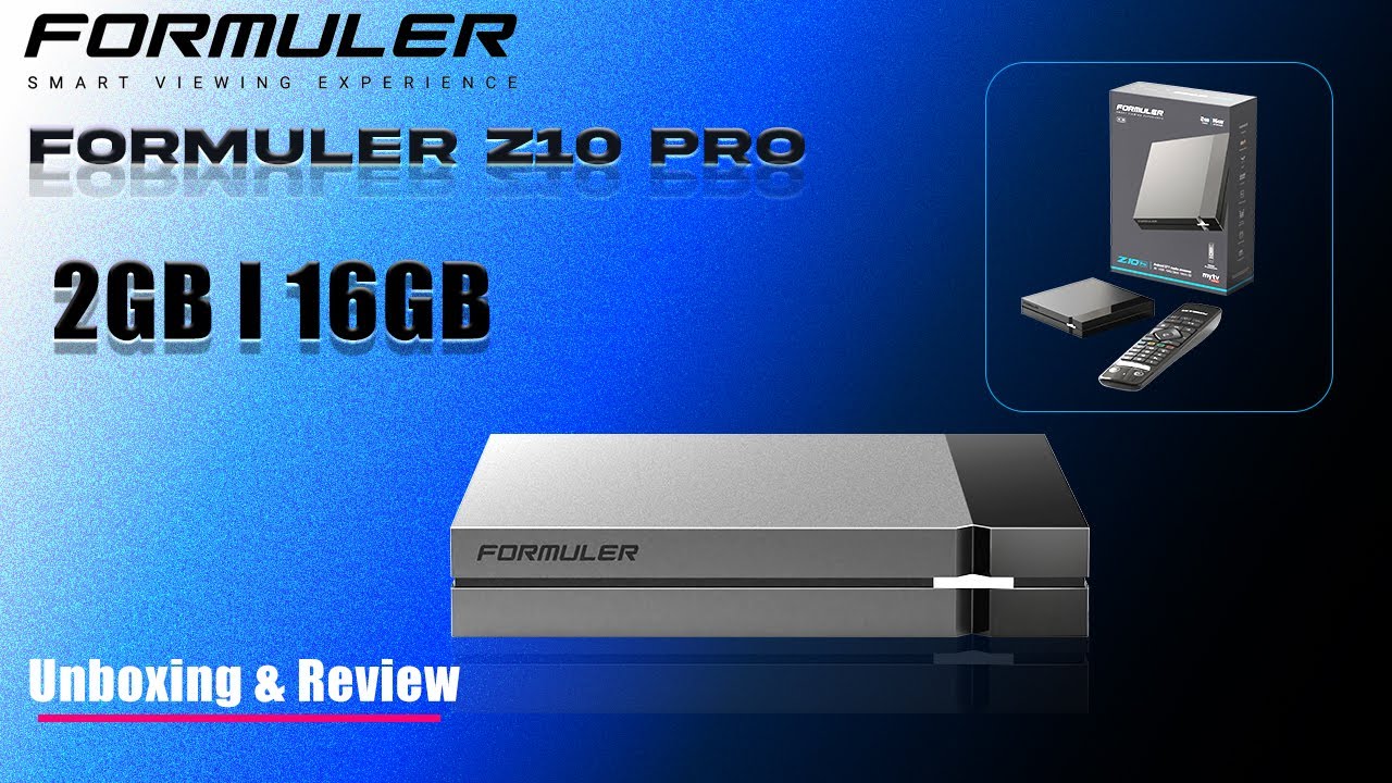 FORMULER Z10 PRO Unboxing & Review 