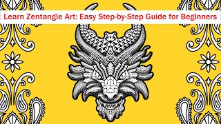 Master Zentangle Art: Easy Step-by-Step Tutorial for Beginners screenshot 5