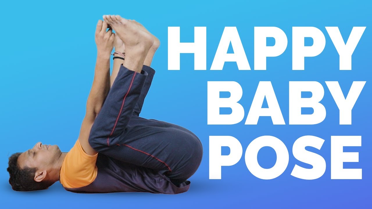 Happy Baby/Dead Bug Pose | DoYogaWithMe