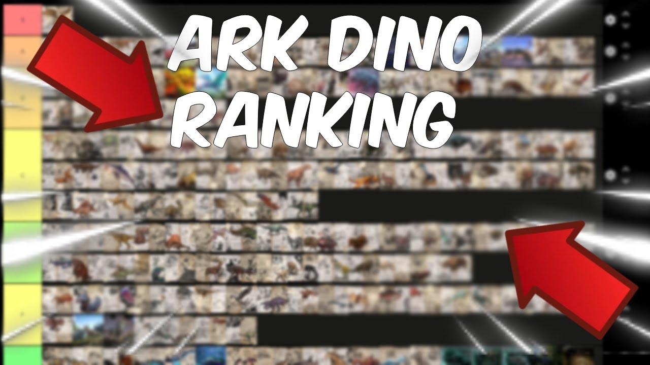 Ranking Every Ark Creature | Tier List - YouTube