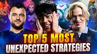 TOP-5 Most UNEXPECTED STRATEGIES which really WORKED in Dota 2