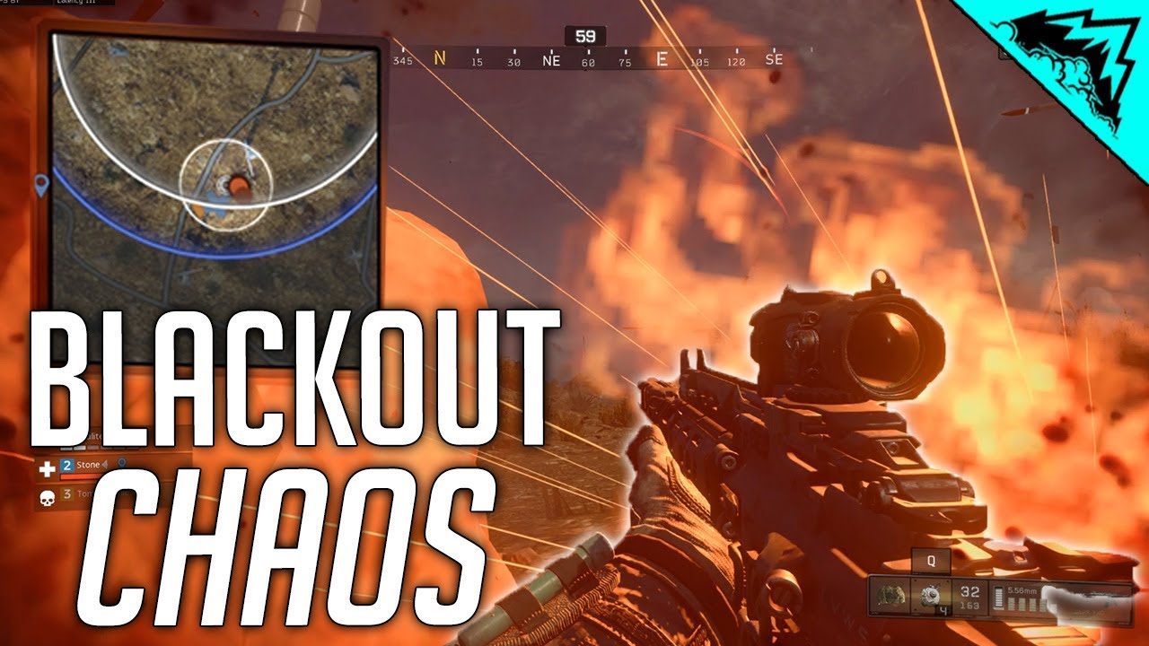 SURVIVING ABSOLUTE CHAOS - BLACKOUT Win Gameplay (Call of Duty: Black Ops 4) - 