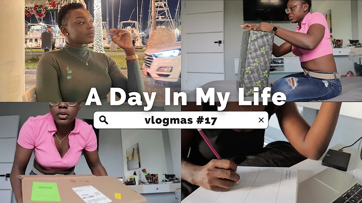 Day in life - VLOGMAS #17- unboxing - dinner - wrapping Christmas gift