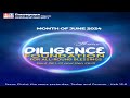 SUNDAY WORSHIP SERVICE || DILIGENCE FOUNDATION FOR ALL- BLESSINGS   || 2ND  JUNE , 2024