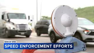 Illinois expressway signs warn of photo-enforced speed limits, but cameras are out of commission