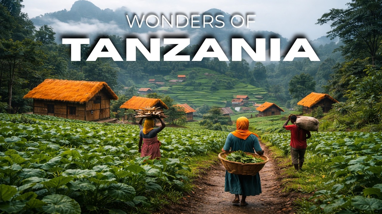WONDERS Of Tanzania Like You’ve Never Seen | The Wildest Place on Earth In 4K