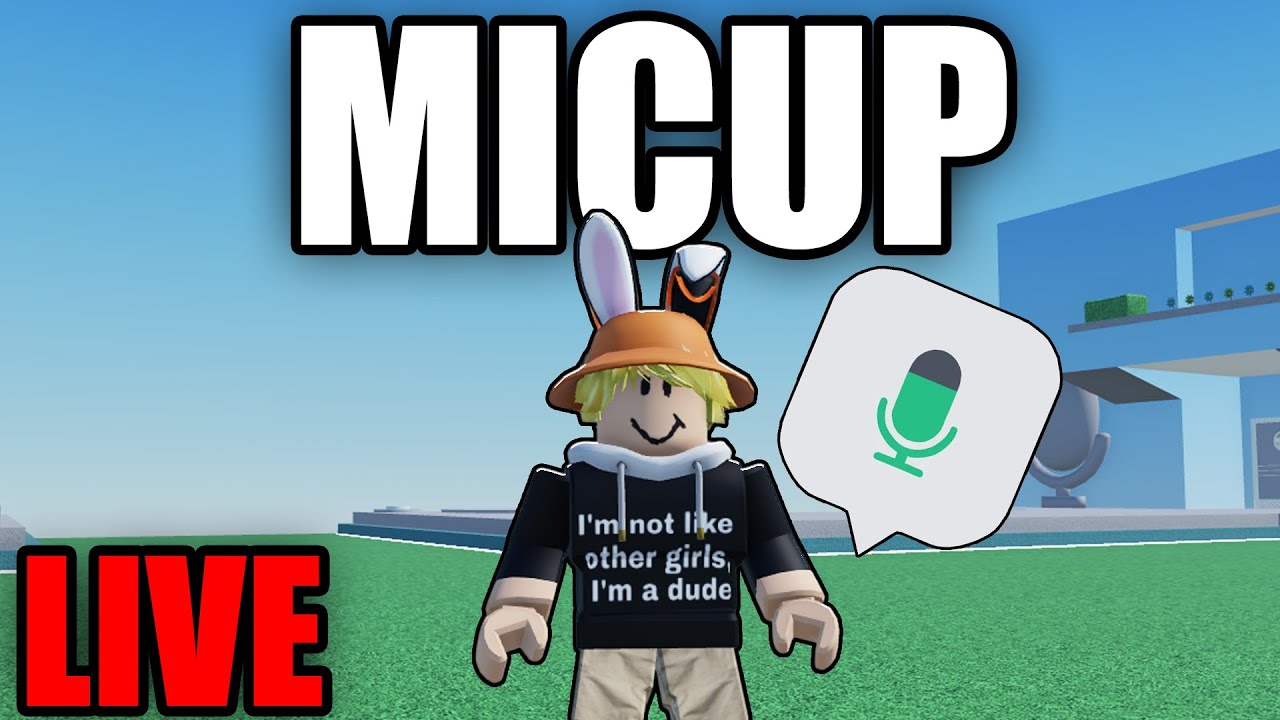 🔴Roblox MICUP Live With Viewers!🔴 - YouTube