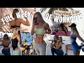 FULL WEEK OF WORKOUTS *Everything I Actually Do To Stay Fit*