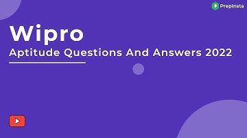 Wipro Aptitude Questions and Answers 2022