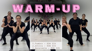Zumba Warm-Up Routine | Sak Noel - Tambor & Africa | ZIN 105 - Serpiente