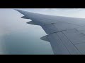 Flying above Dubai - Emirates 777-300 Dubai to Bahrain