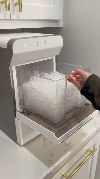 CROWNFUL Nugget Ice Maker Countertop, Makes 26lbs Crunchy ice in 24H  (Complete Unboxing & Demo) 