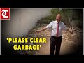 Danish diplomat takes the video route to expose garbage dumping near his embassy in New Delhi