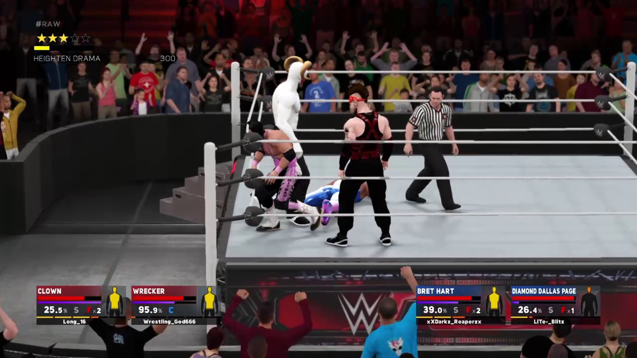 Crazy Lunatic owns Long_16 and Wrestling_God666