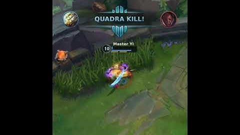 LMHT Tốc Chiến/highlights Yi Quadrakill #shorts #tốcchiến #liênminhtốcchiến #lmhttốcchiến