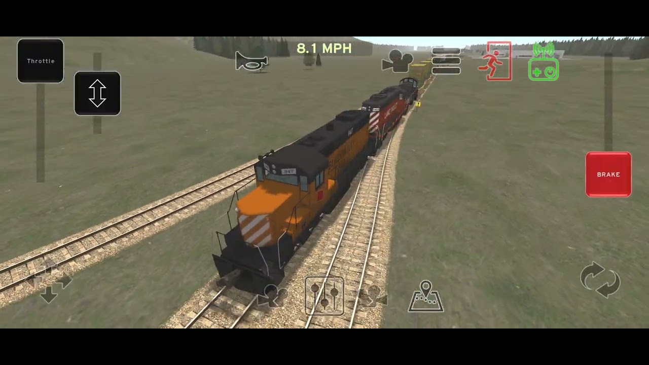 A goods train assembly 