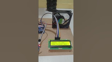 Temperature Based Fan Speed Control using Arduino Uno
