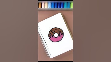 🍩🍩 How to draw Donut | 💖🥰 Donut Easy Drawing and Sketch Ideas #donut  #drawing #sketching