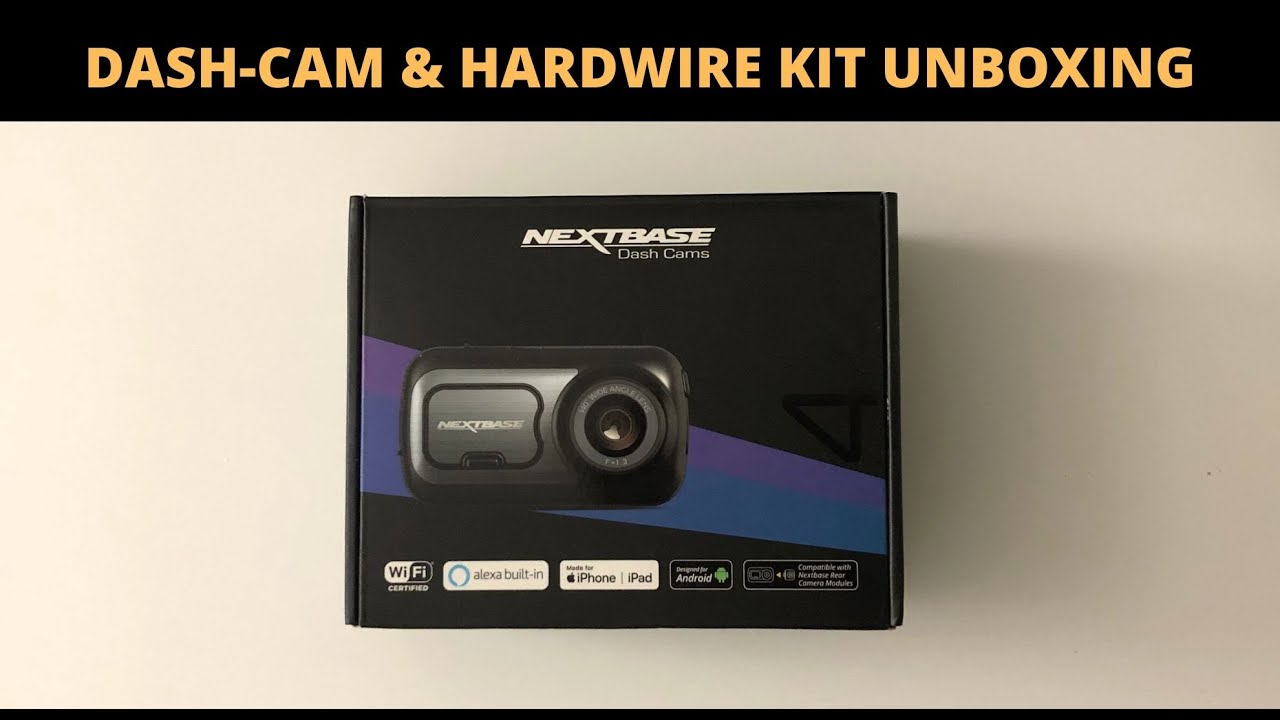 Nextbase 622GW + Front and Rear Camera + Hardwire Kit