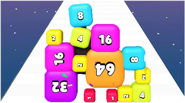 Merge Number Shooter 2048 - Gameplay Walkthrough - Max Levels (Levl 1-10) Android, ios