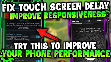 FIX TOUCH SCREEN DELAY IMRPOVE YOUR PHONE SCREEN RESPONSIVENESS | By Using This Trick
