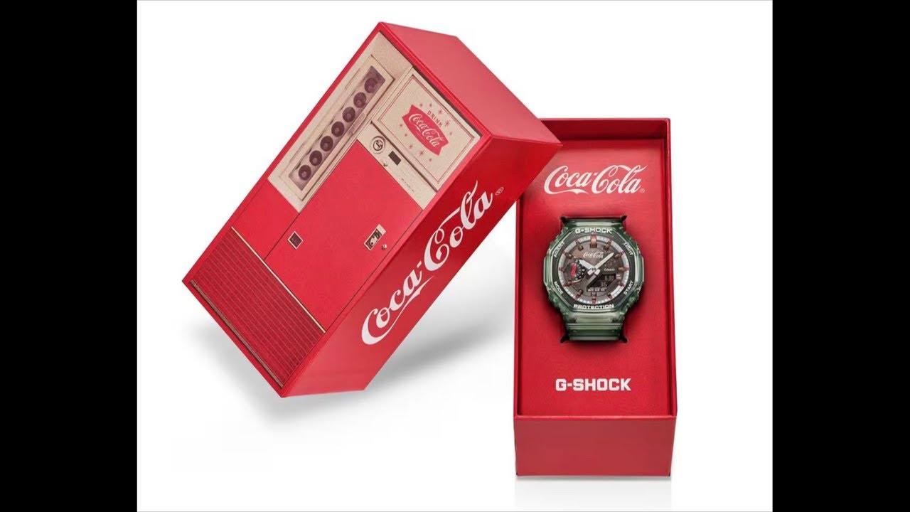 開封配信】コカ・コーラG-SHOCKがついに発売されました～⌚(•ө