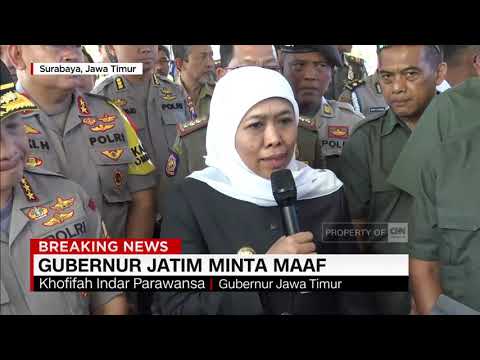 Mewakili Warga Jatim, Gubernur Khofifah Minta Maaf ke Masyarakat Papua