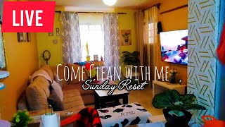 LIVE Sunday Reset.Come Clean with me as we VIBE