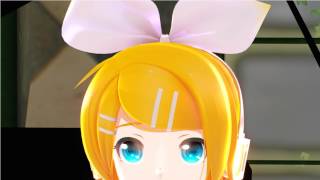 MMD Kobato Dramatic moment - Len Kagamine 508 Night x YYB Kagamine Rin