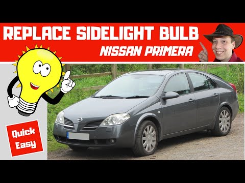 how-to-replace-sidelight-(parking-light)---nissan-primera-p12