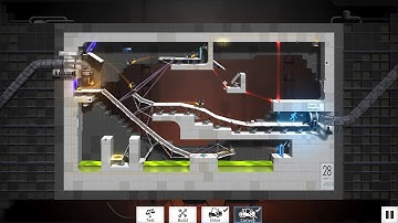 portal bridge constructor 28 - on their heads (budget optimized 48300)