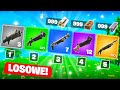 LOSOWY SHOTGUN challenge w Fortnite! (MEGA OP!)