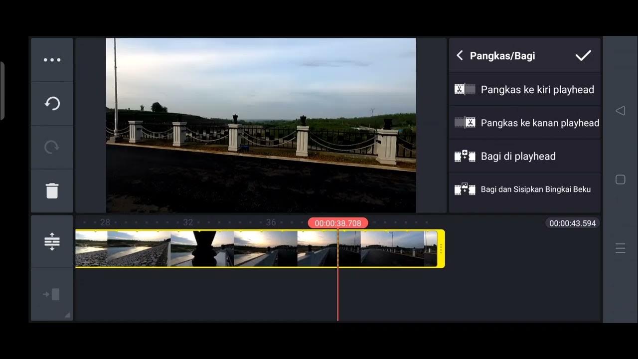 HOW TO CUT VIDEO ON RIGHT PLAYHEAD KINE MASTER YouTube