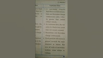 Distinguish between Streamline and Turbulent flow ||Class 12 physics Mechanical properties of fluids