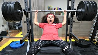 Tiana's Workout! Weekend Night Time Routine