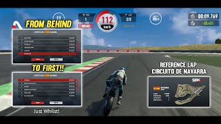 REFERENCE LAP CIRCUITO DE NAVARRA BY CHAZ DAVIES!! screenshot 2