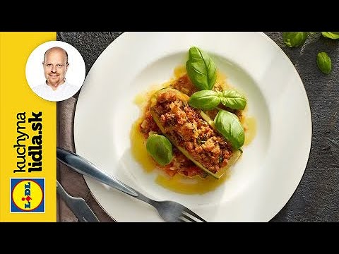 Cuketa plnená mletým mäsom s paradajkovým ragú | Roman Paulus | Kuchyna  Lidla - YouTube
